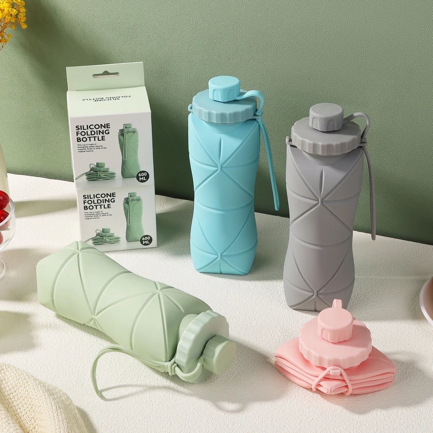 Collapsible Silicone Bottle