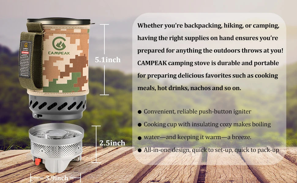 Compact Backpacking Stove