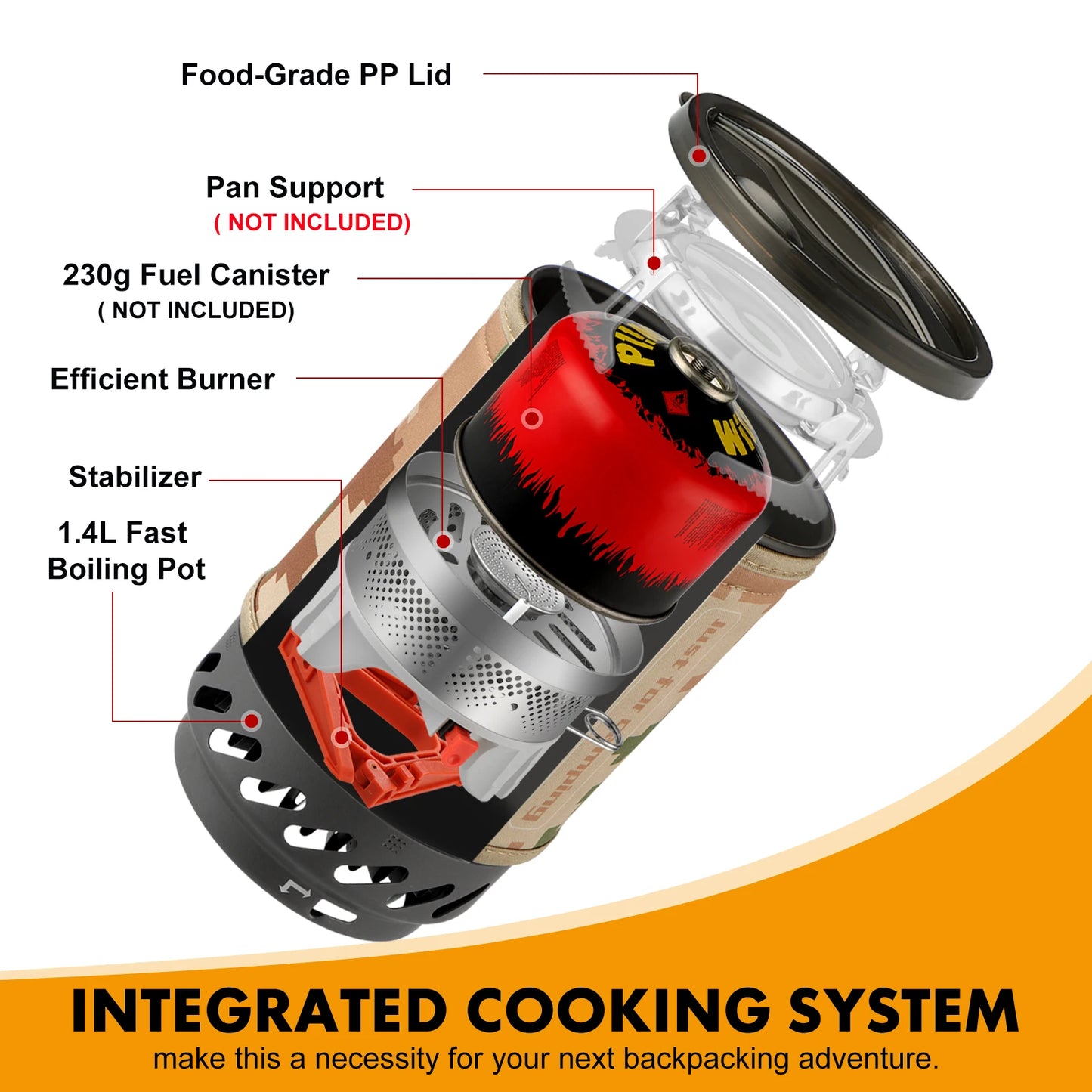 Compact Backpacking Stove
