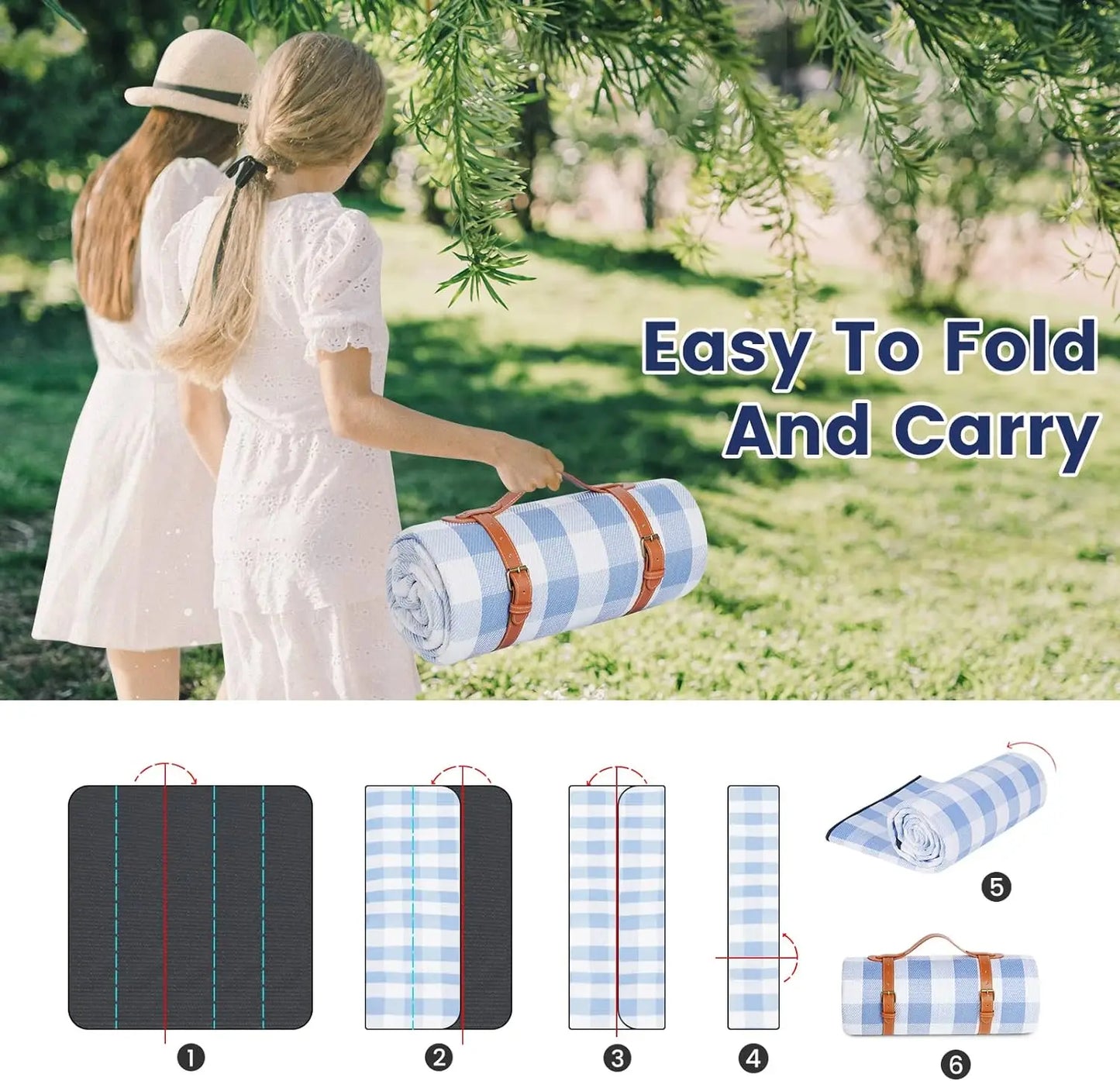 Waterproof Foldable Picnic Blanket