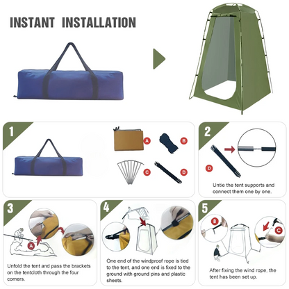Instant Pop-Up Privacy Tent