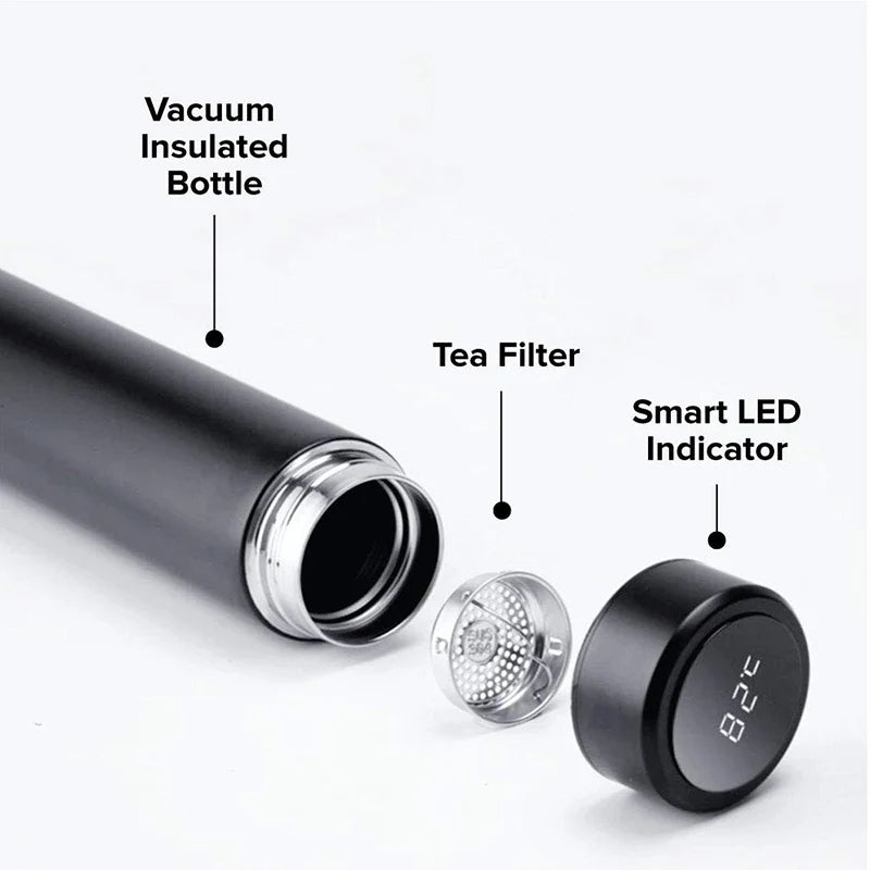 Stainless Steel Smart Thermos